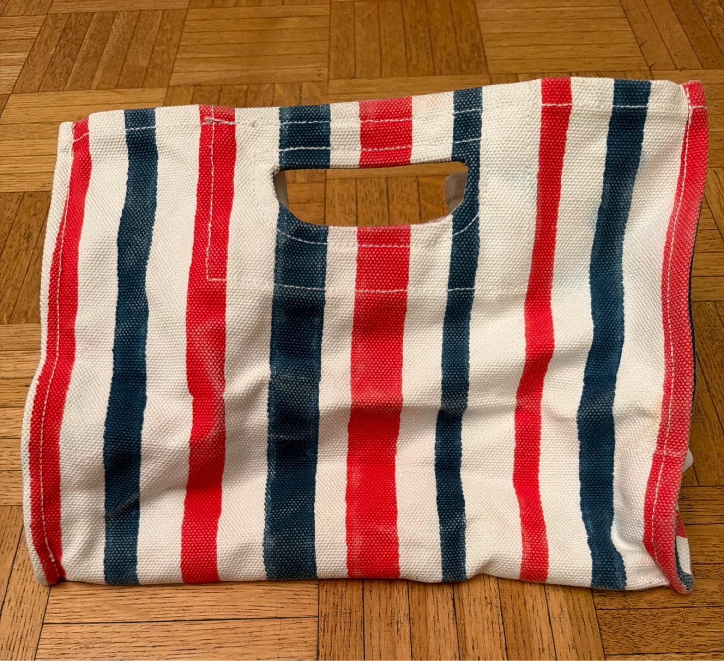 ROLLER RABBIT Striped Canvas Nesting Box - photo 3