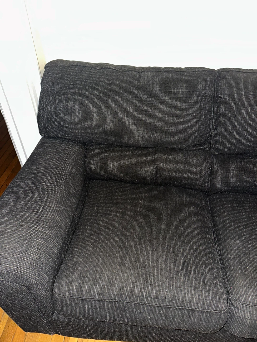 Dark Gray Three-Seater Sofa - photo 3