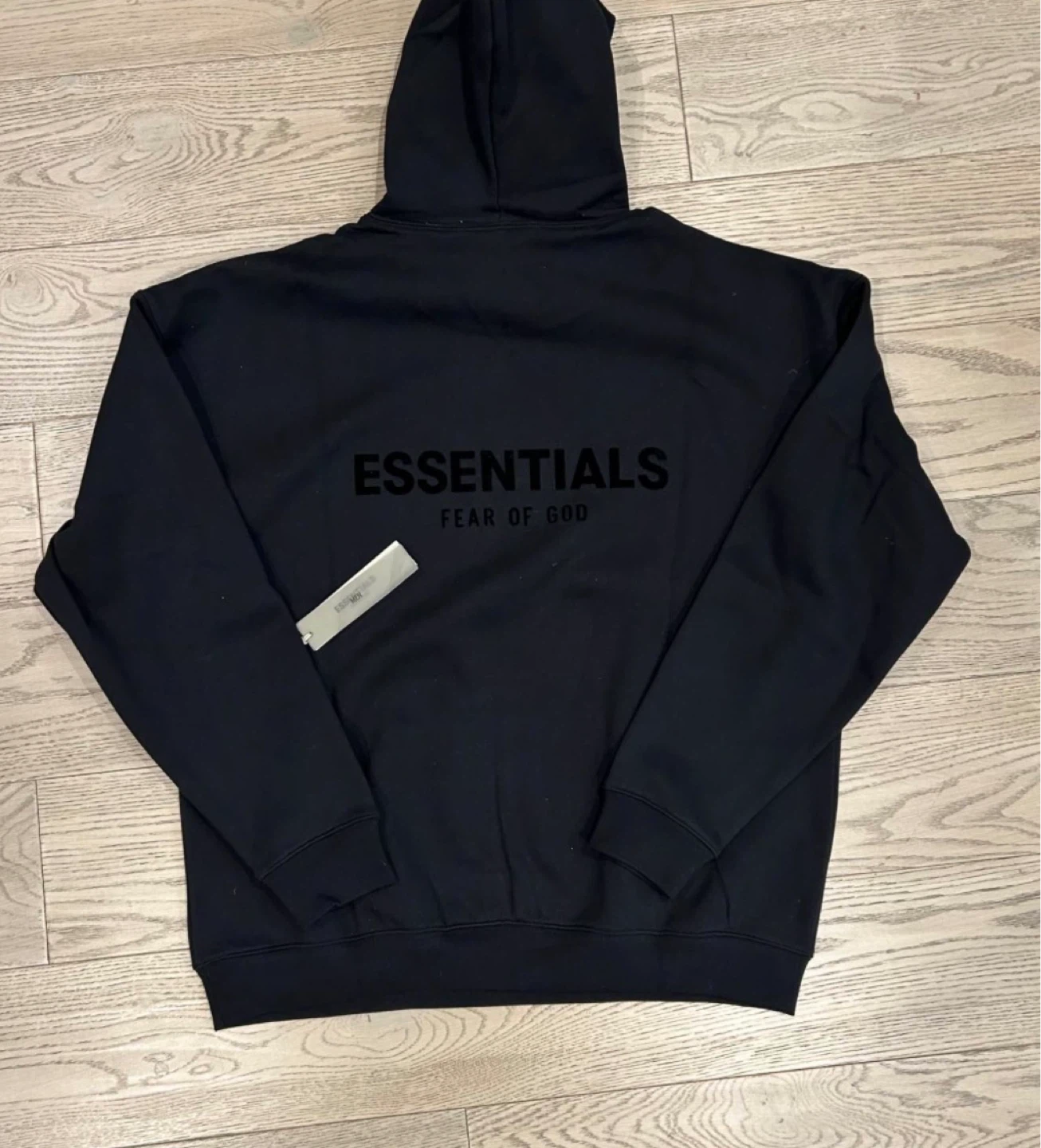 Fear of God Essentials Hoodie Black - photo 2
