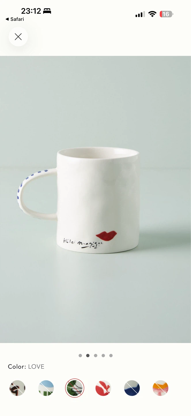 ANTHROPOLOGIE X Hôtel Magique  -  "Love Magic" Mug (NEW) - photo 3