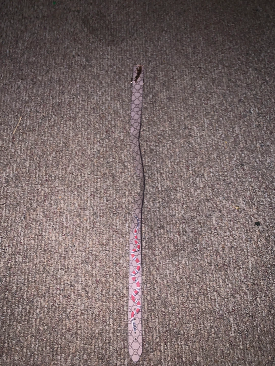 Gucci GG Supreme Snake Belt - photo 3