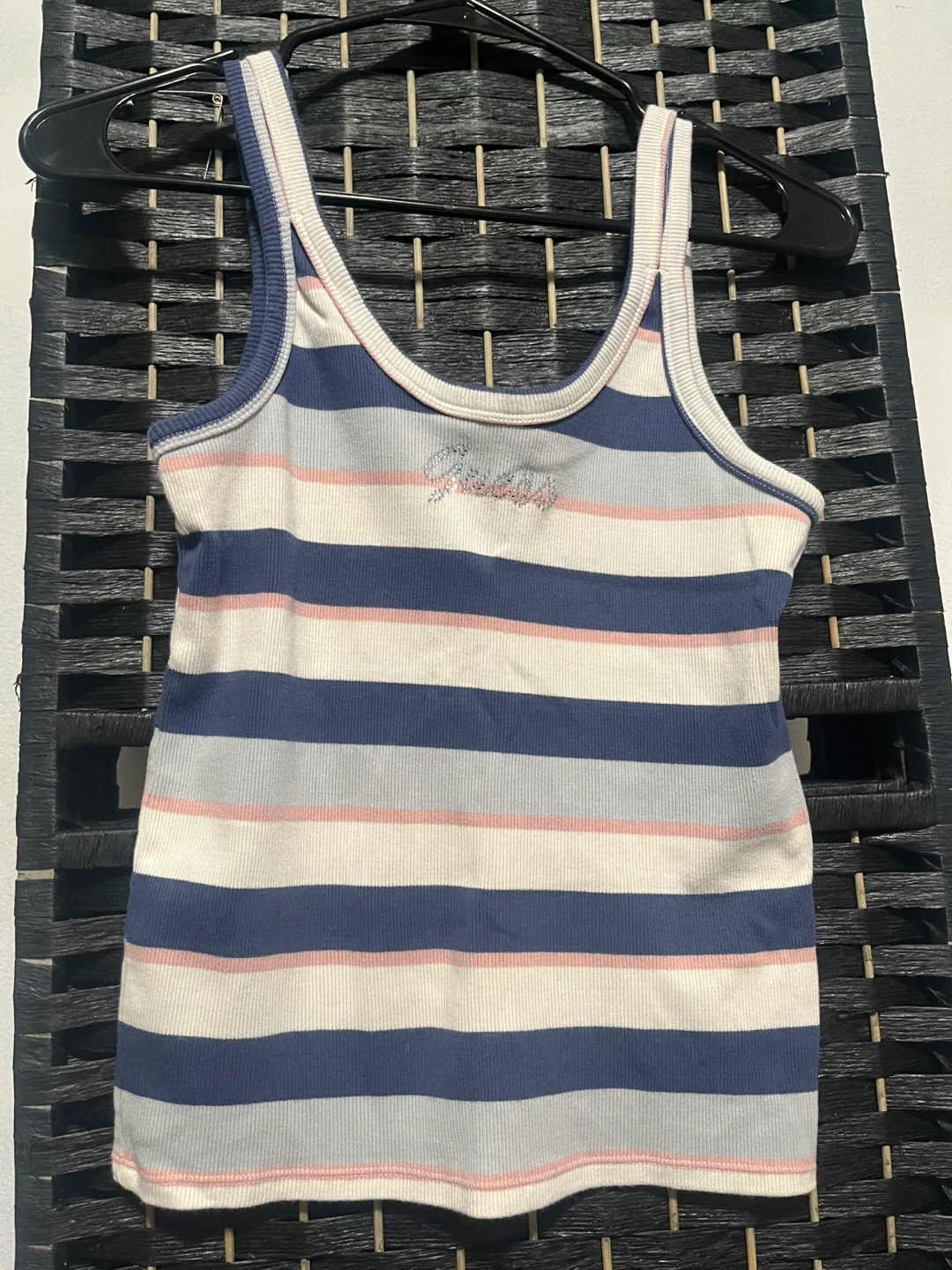 GUESS Striped Tank Top - Size M - photo 3