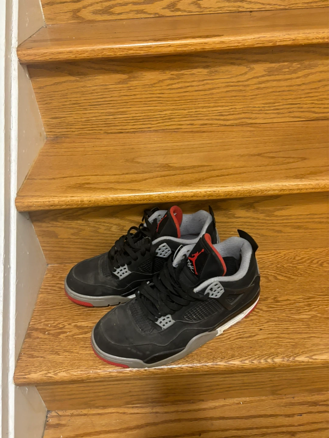 Air Jordan 4 Retro "Bred" Men's Shoes - photo 2