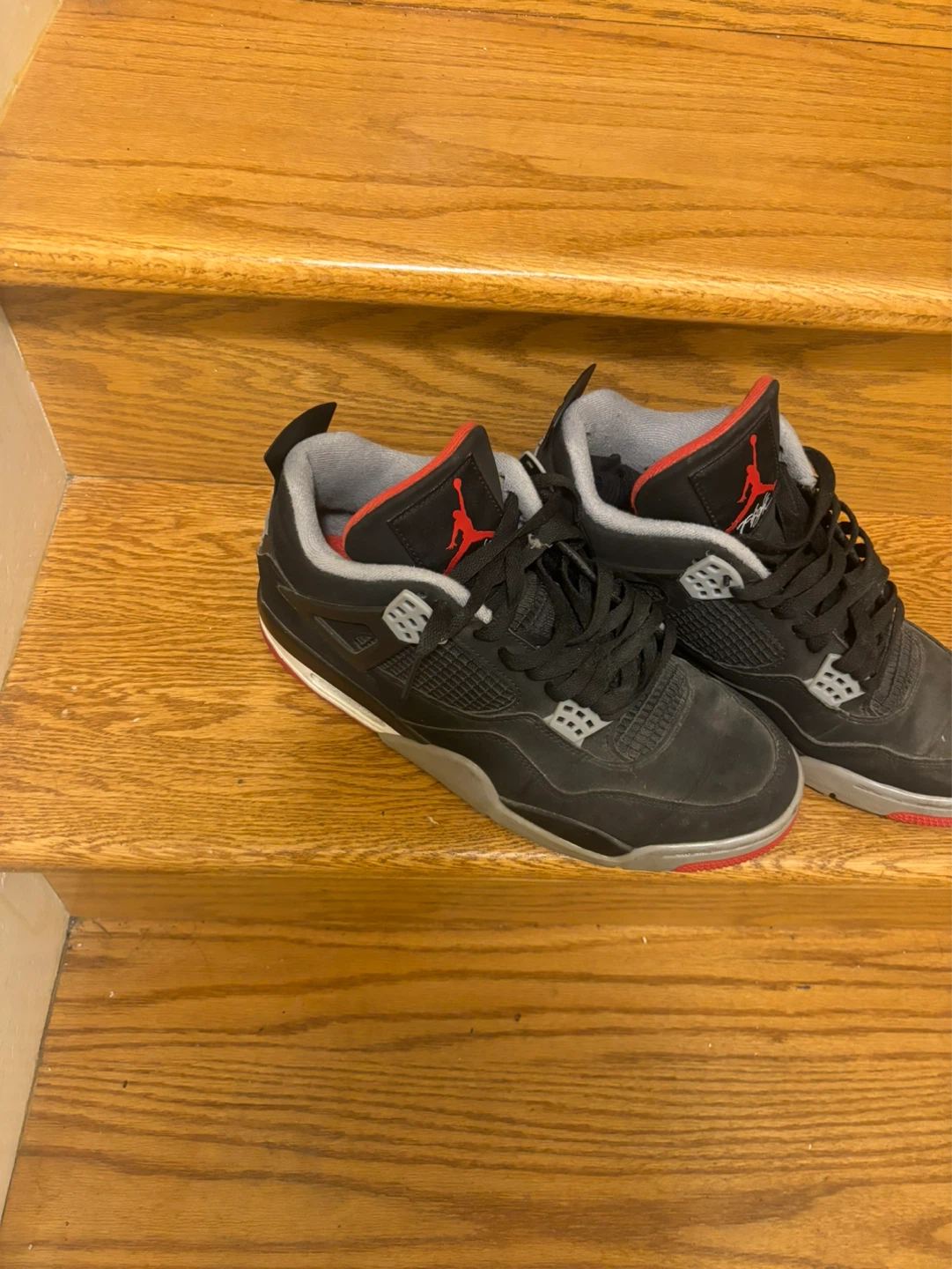 Air Jordan 4 Retro "Bred" Men's Shoes