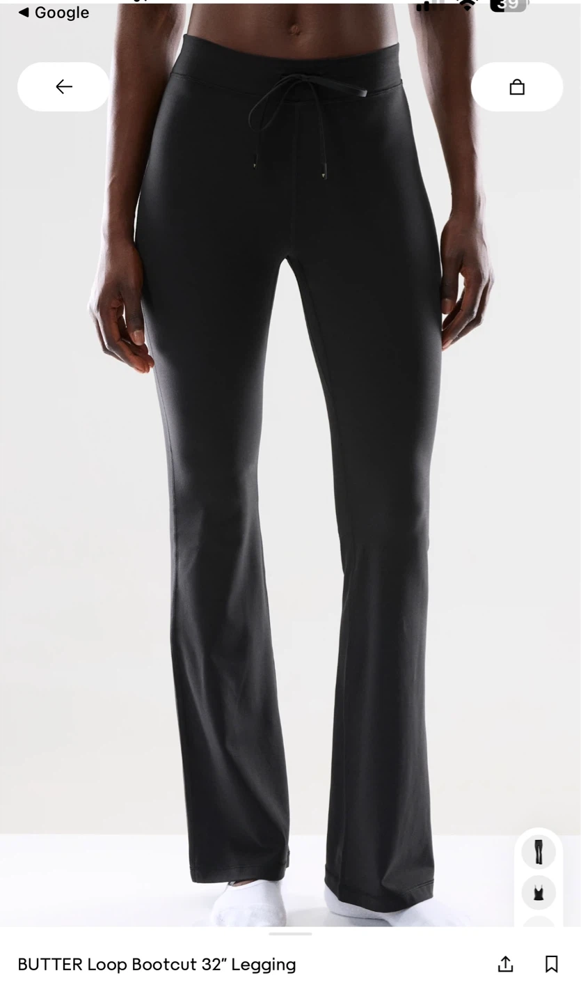 Aritzia BUTTER Loop Bootcut 32" Legging - Black, Size 00 - photo 2