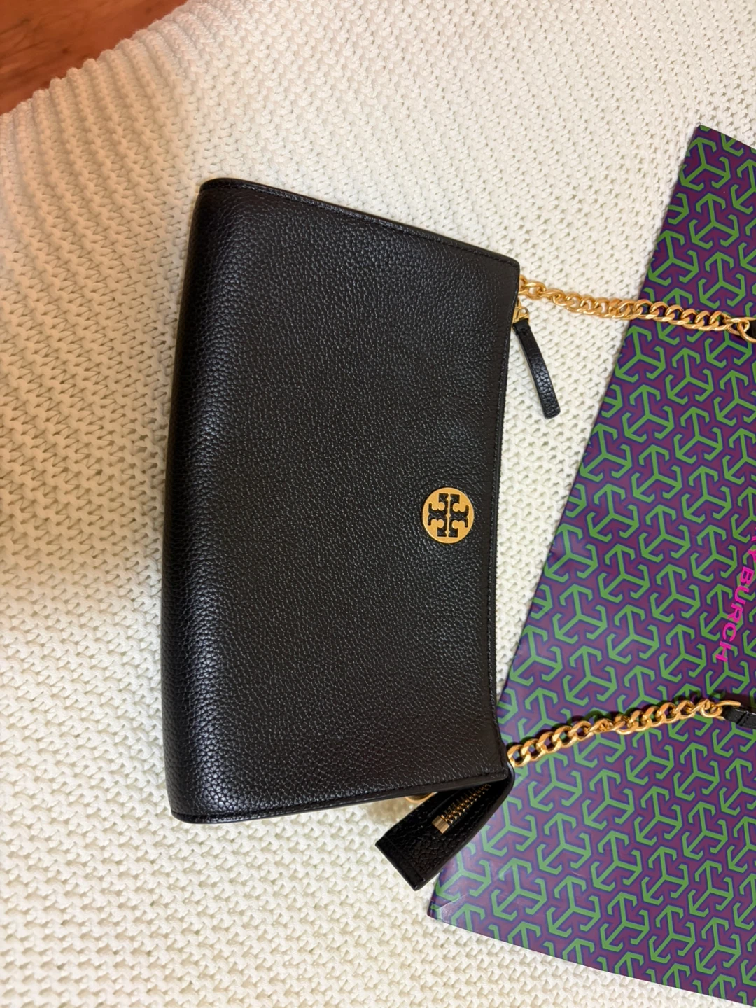 Tory Burch leather shoulder bag - photo 2