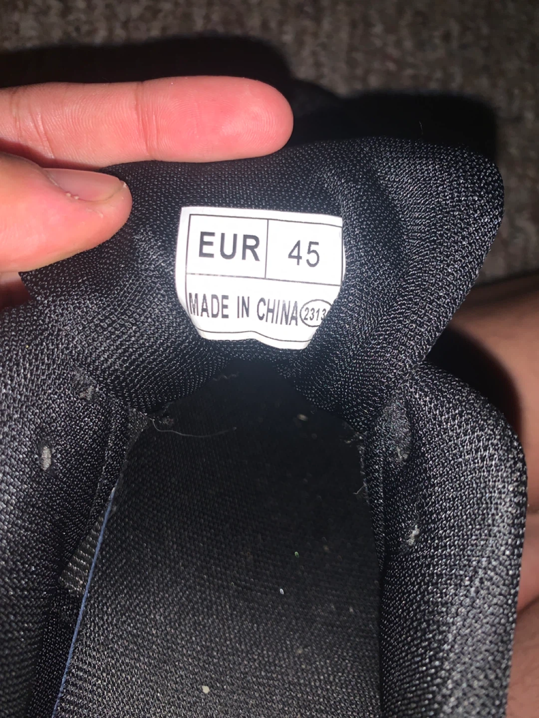 Black Running Shoes EUR 45 - photo 4