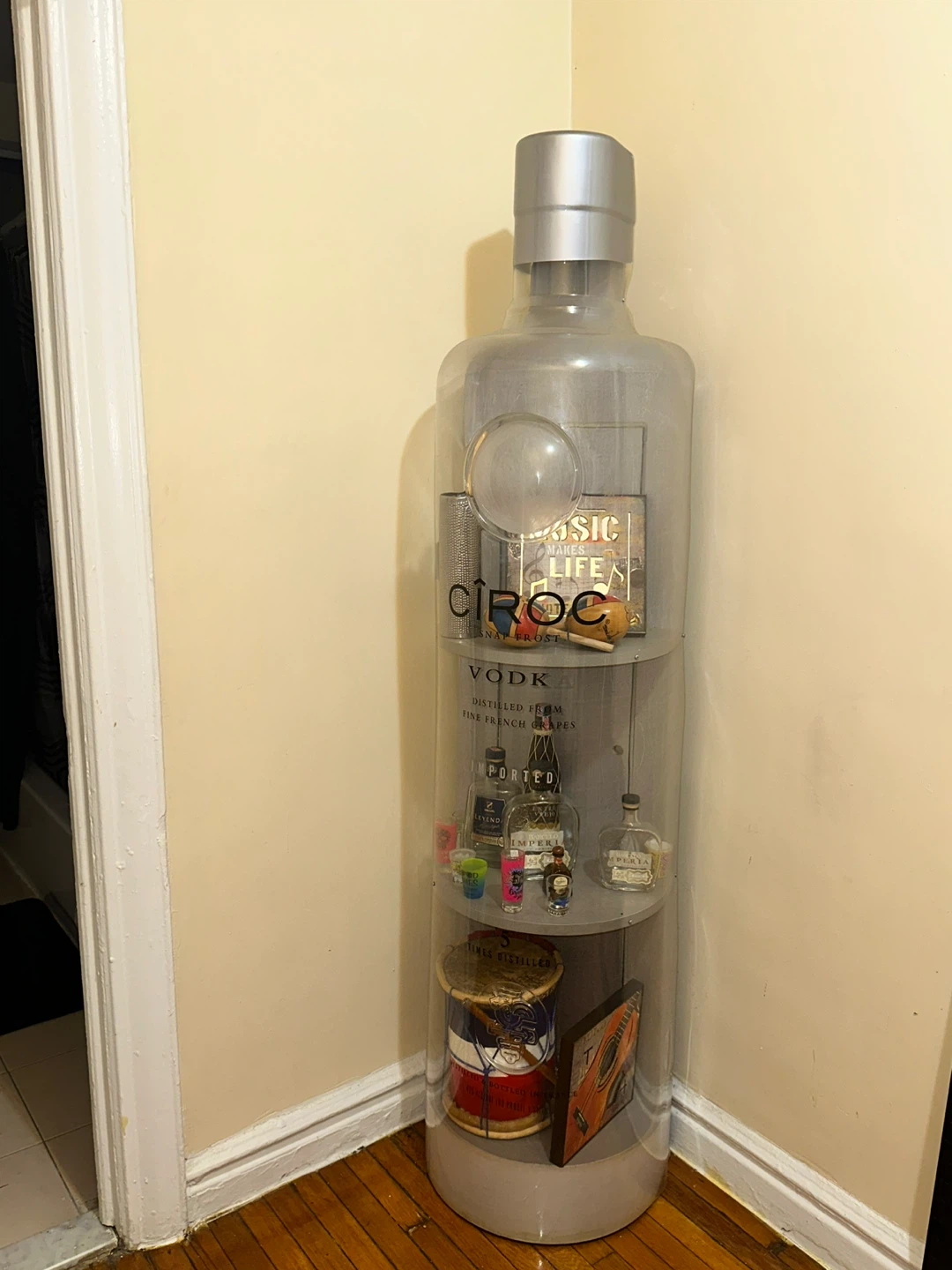 Ciroc Vodka Bottle Display Shelf