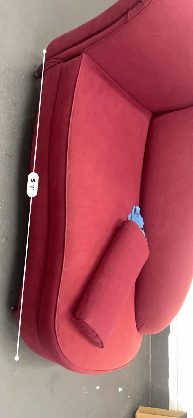 Red Chaise Lounge - photo 2