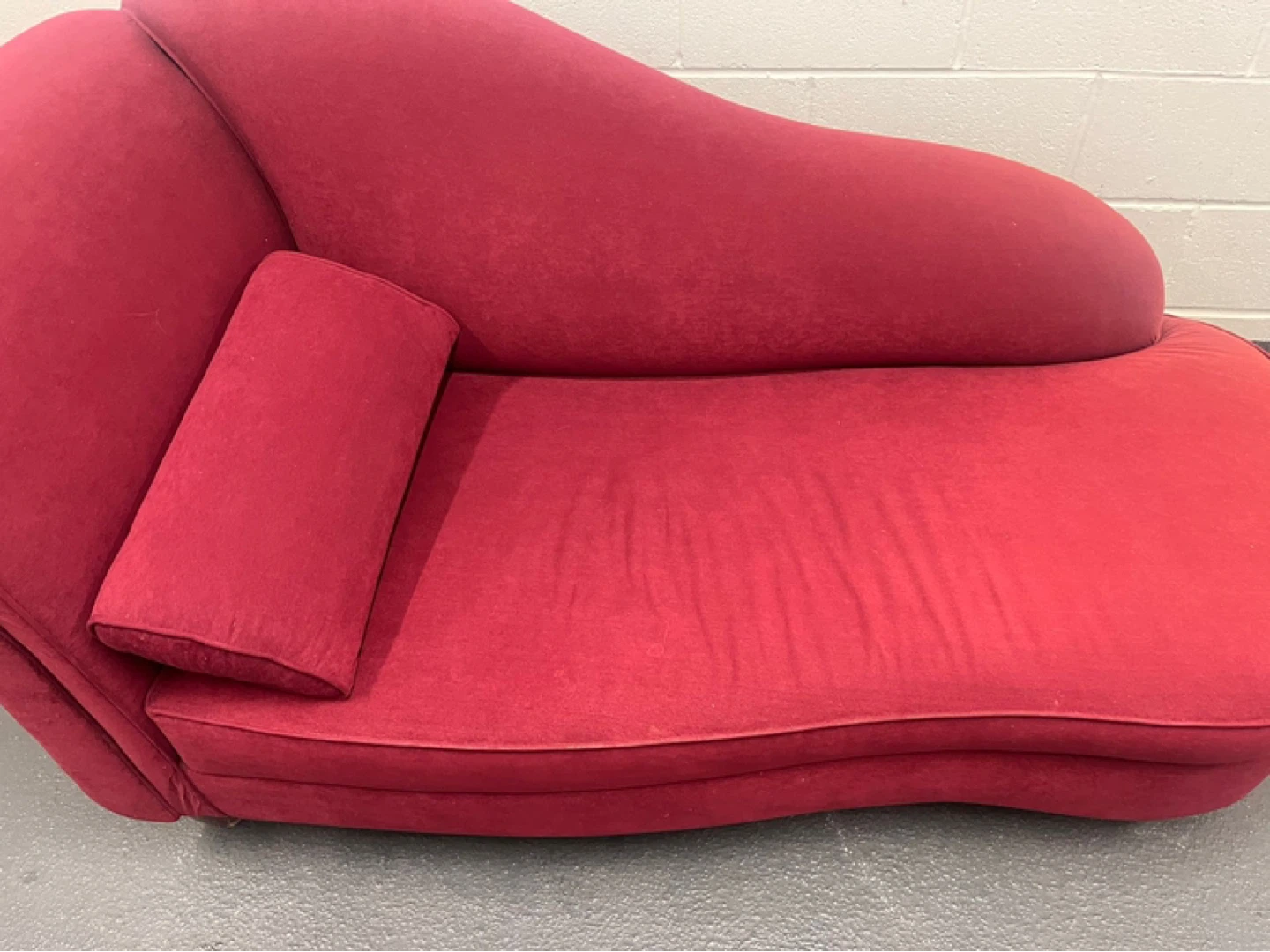 Red Chaise Lounge