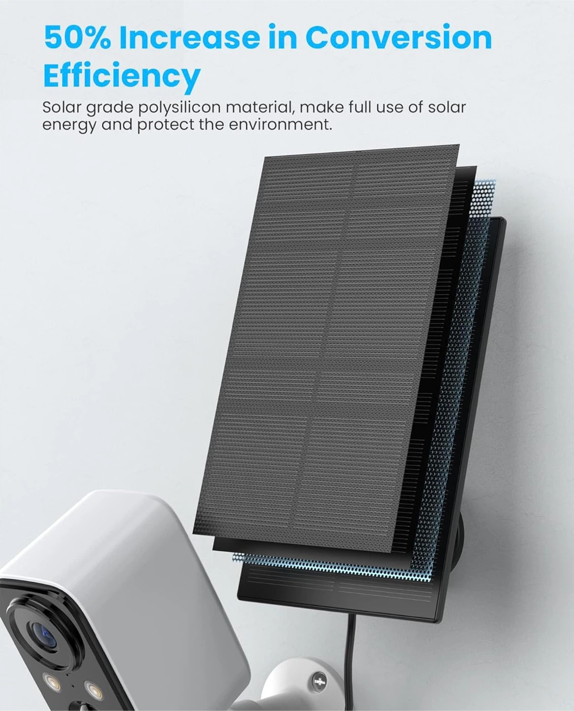 NEW - FOAOOD Outdoor Solar Security Camera w/ Night Vision - photo 5