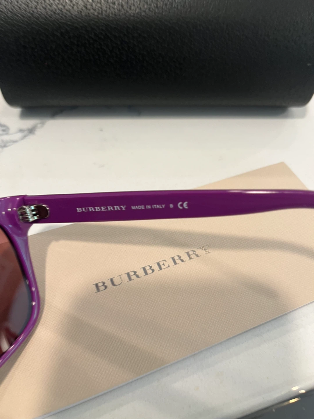Authentic Burberry Purple Sunglasses B 4140 - photo 5