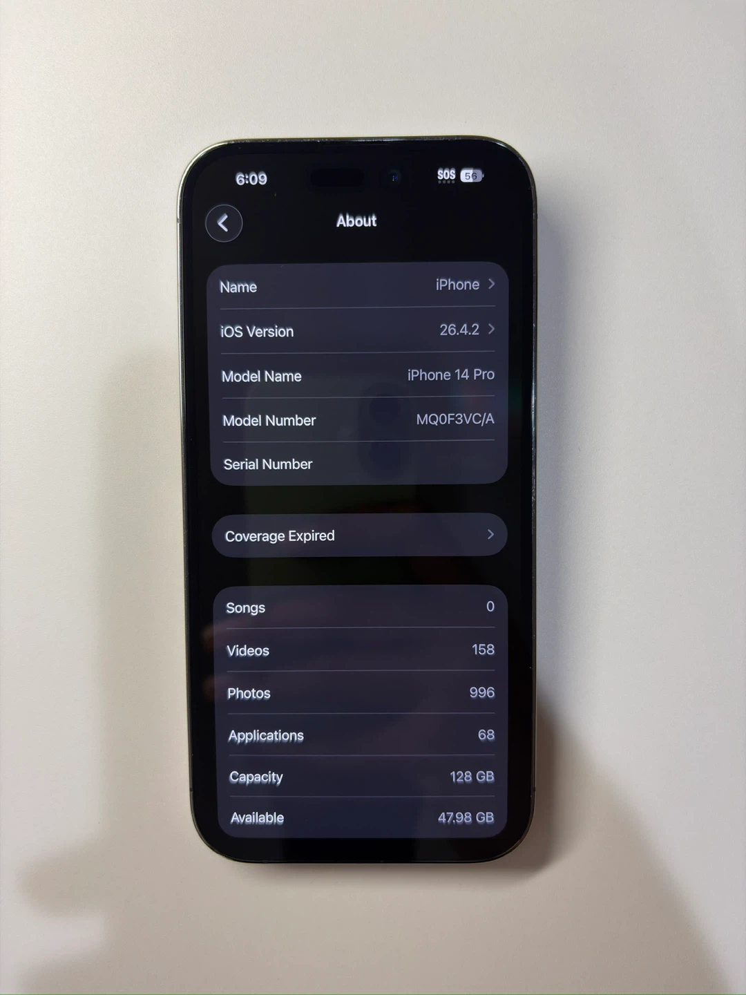 IPhone 14 Pro deep purple 128gb - photo 4