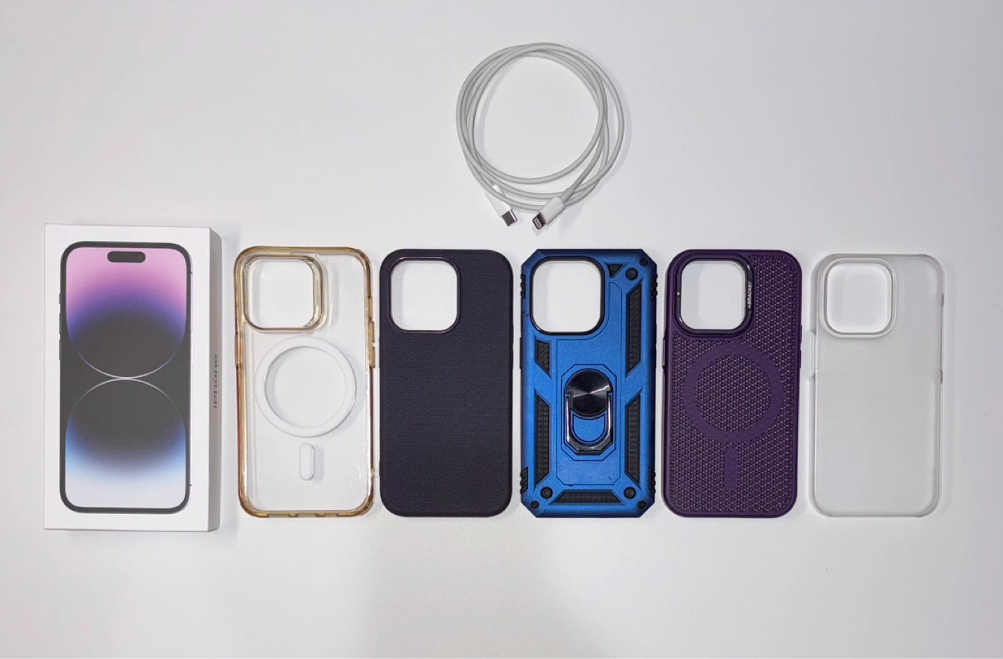 IPhone 14 Pro deep purple 128gb - photo 3