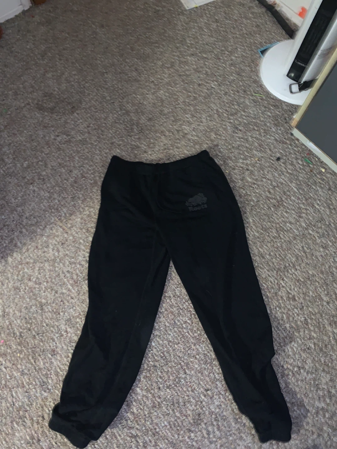 Roots Black Sweatpants - M/M