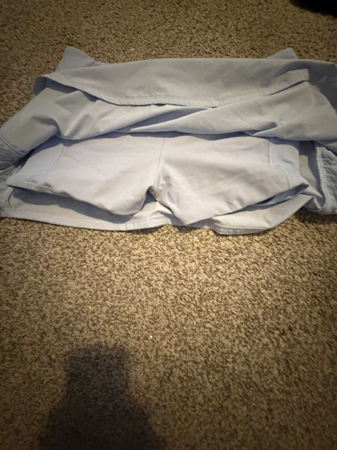 Lululemon Tennis Skirt with Shorts - Light Blue - photo 3