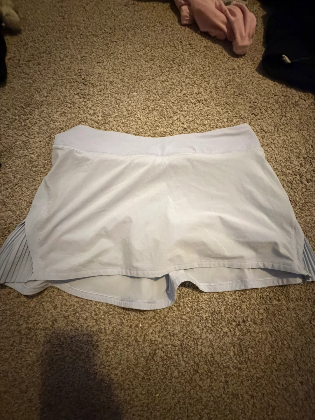 Lululemon Tennis Skirt with Shorts - Light Blue