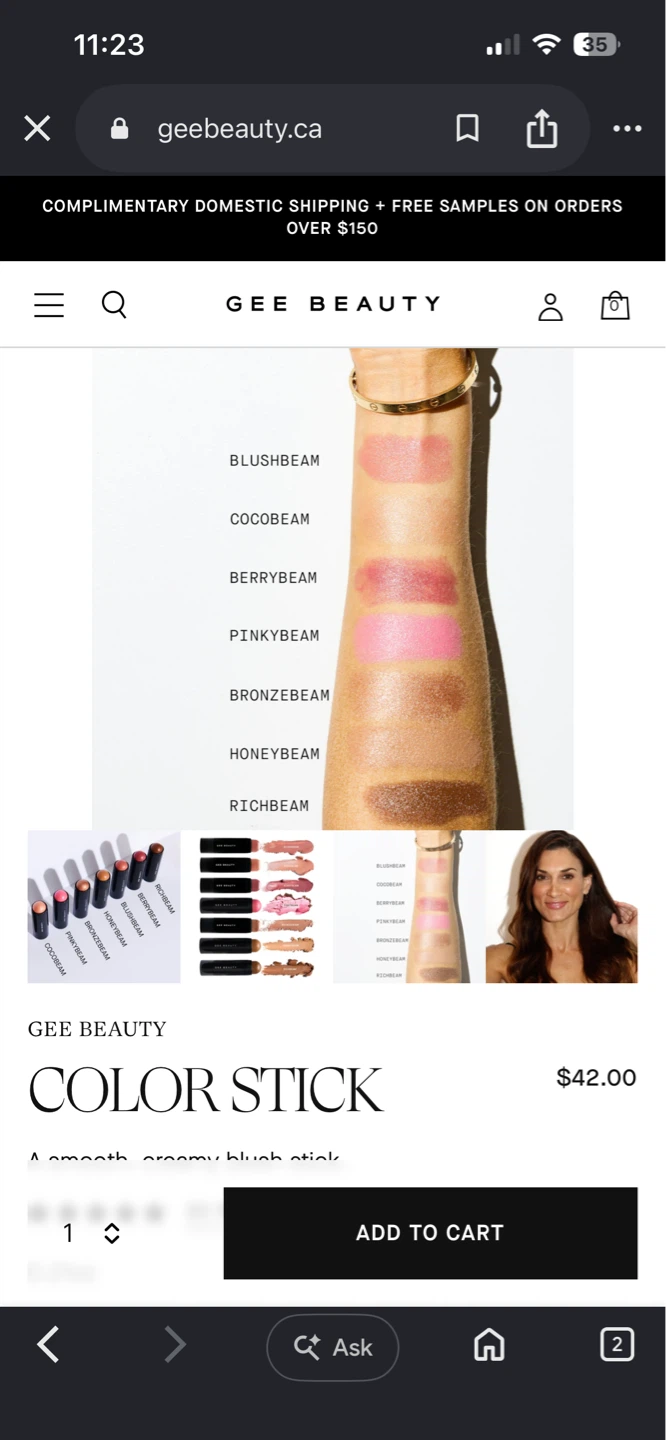 GEE BEAUTY Color Stick Blush - photo 3