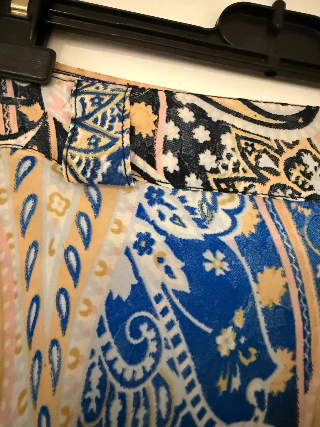 Bohemian Paisley Print silk Wrap Skirt(New) - photo 5
