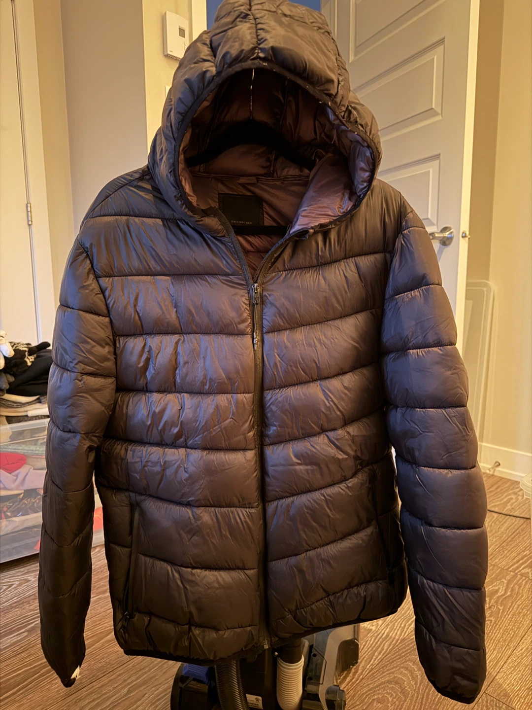 Hooded Puffer Jacket - XL