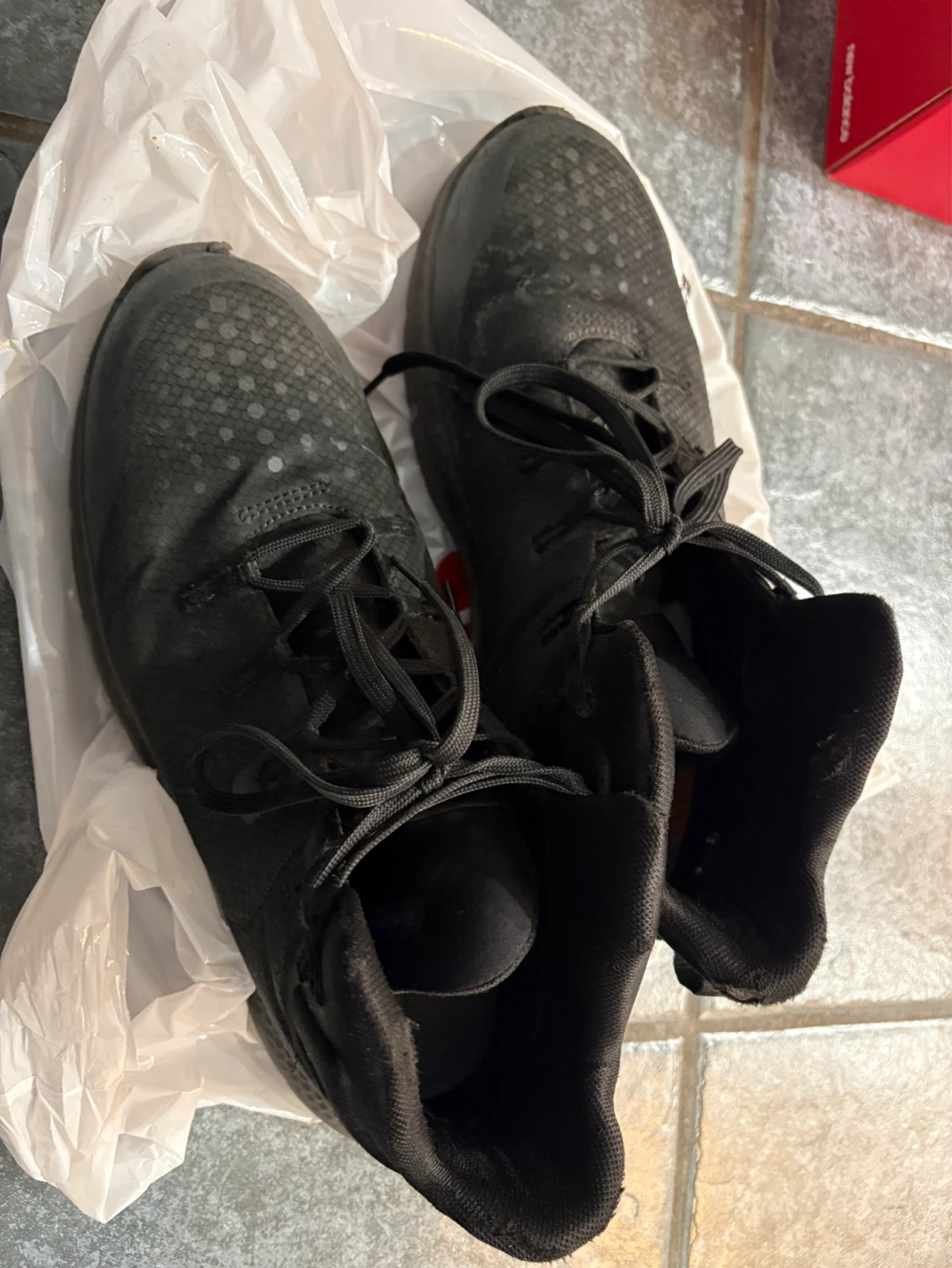 Black Timberland Safety Boots