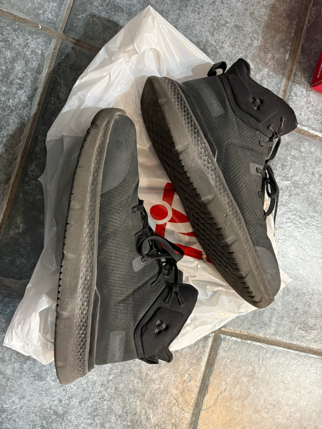 Black Timberland Safety Boots - photo 2