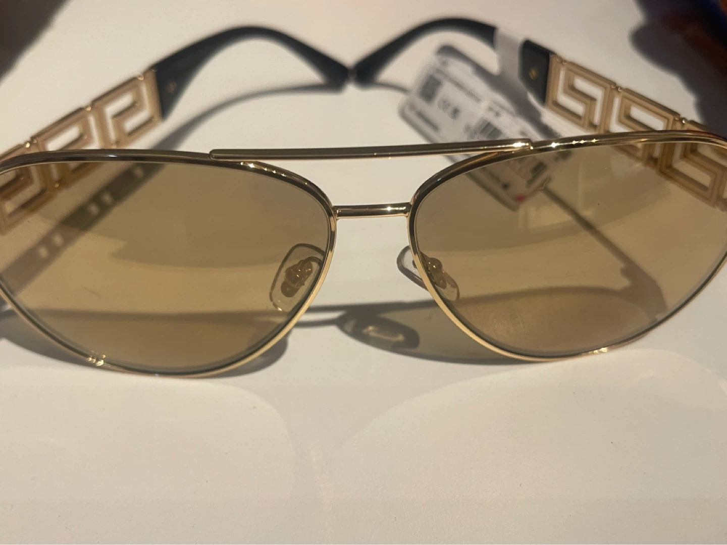 Versace Gold Aviator Sunglasses - photo 2