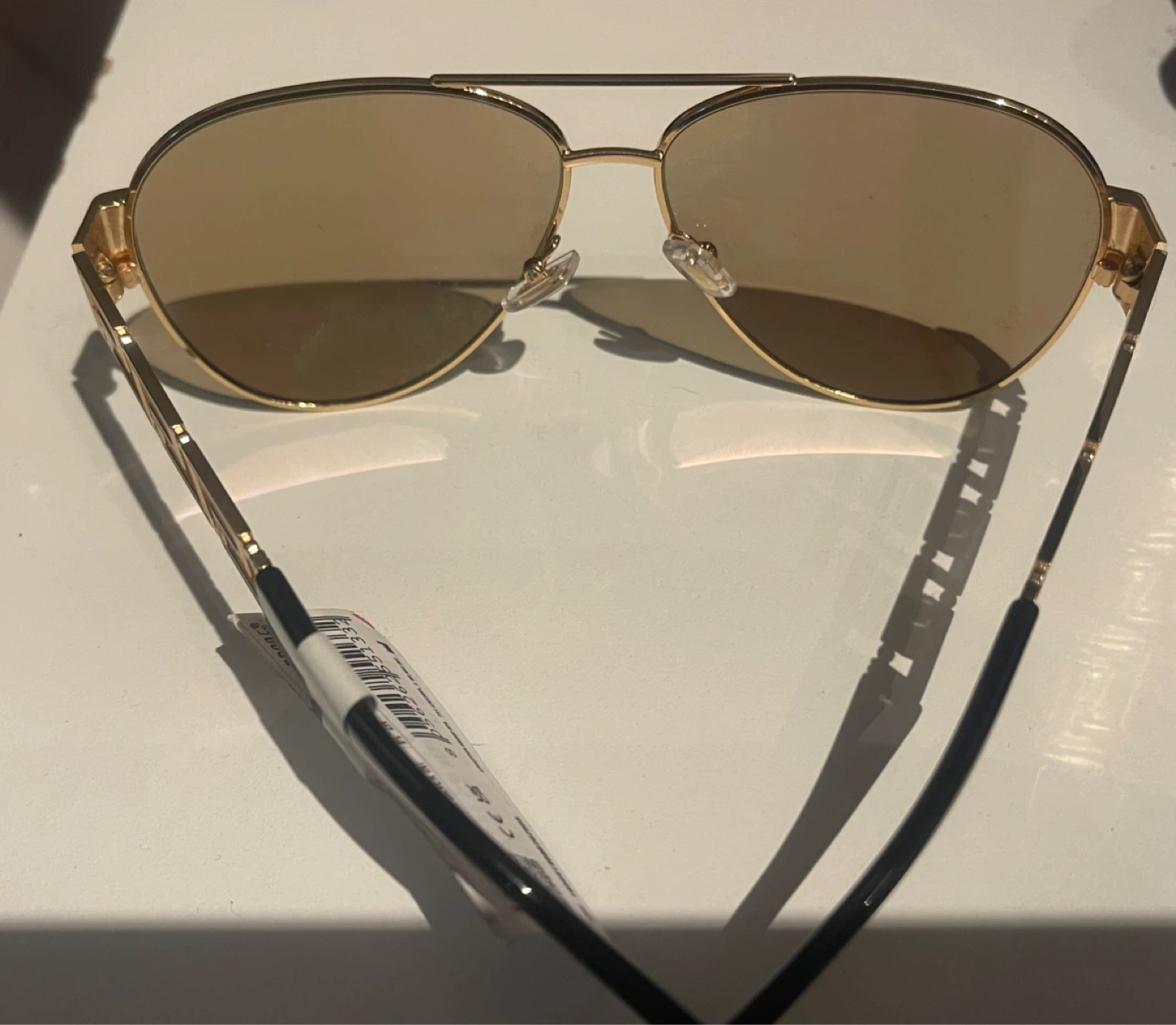 Versace Gold Aviator Sunglasses - photo 5