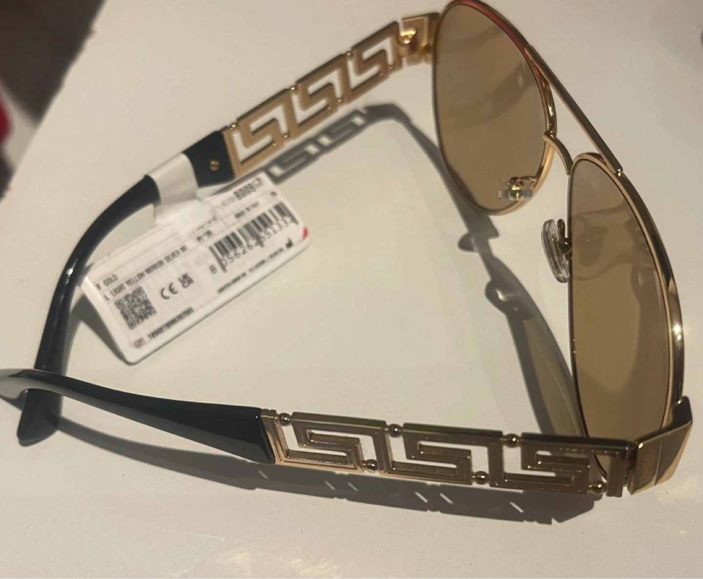 Versace Gold Aviator Sunglasses - photo 3