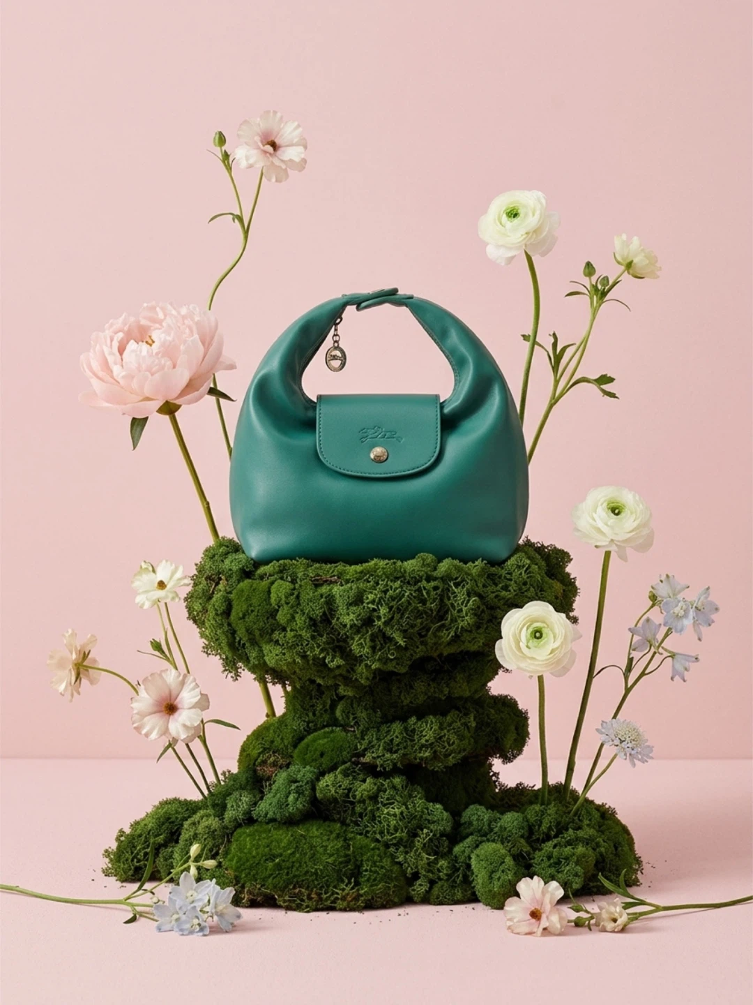 Longchamp Le Pliage Green Shoulder Bag