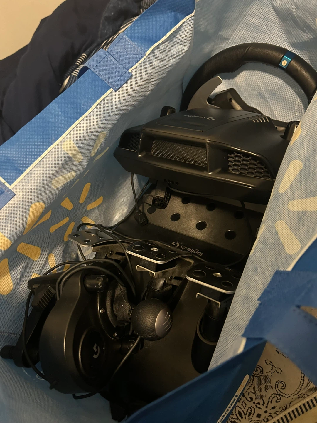 Used Logitech G29 + Shifter PS4/PS5/PC - photo 3