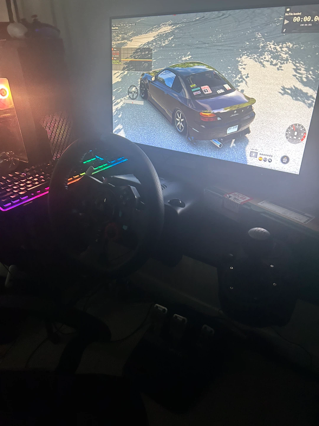 Used Logitech G29 + Shifter PS4/PS5/PC - photo 2
