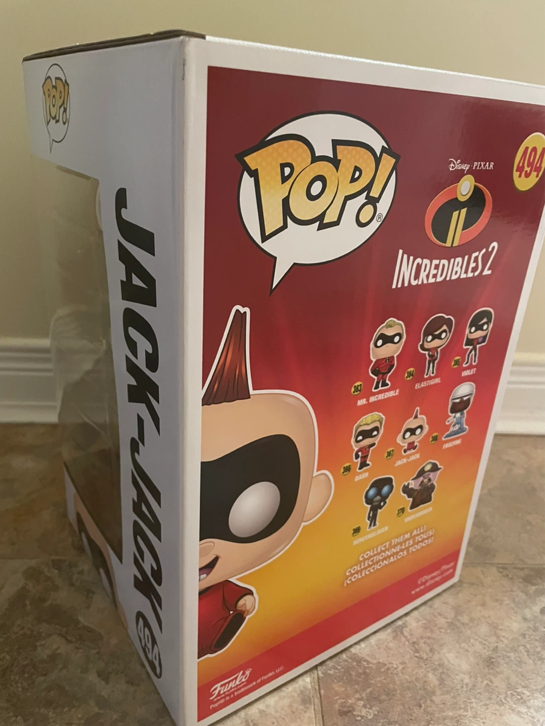 Funko Pop! Incredibles 2 Jack-Jack #494 Vinyl Figure