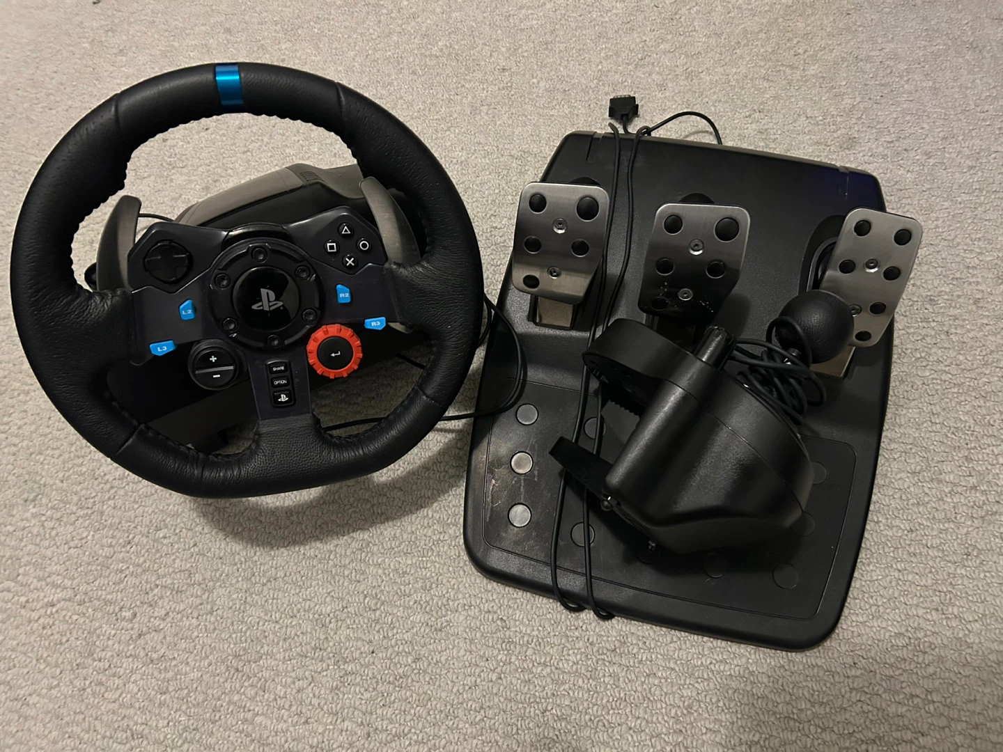 Used Logitech G29 + Shifter PS4/PS5/PC