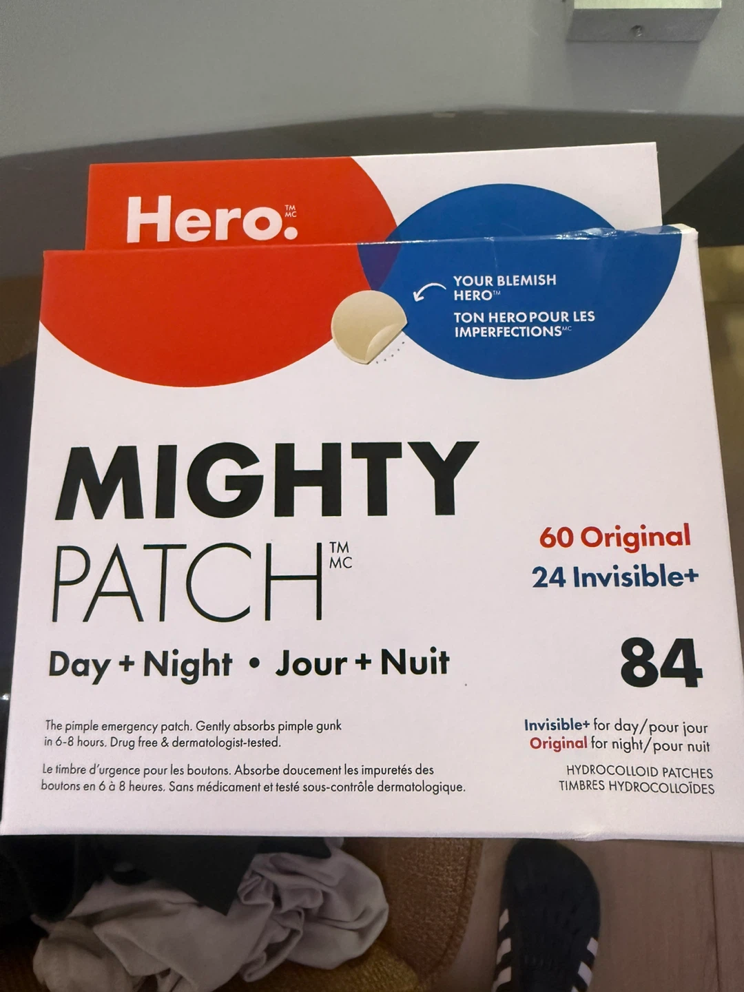 Hero Mighty Patch Day + Night Pimple Patches (84 count)