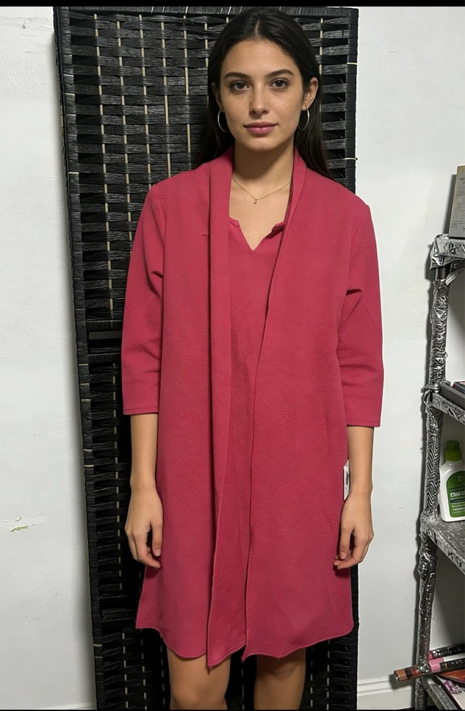 Pink dress size m