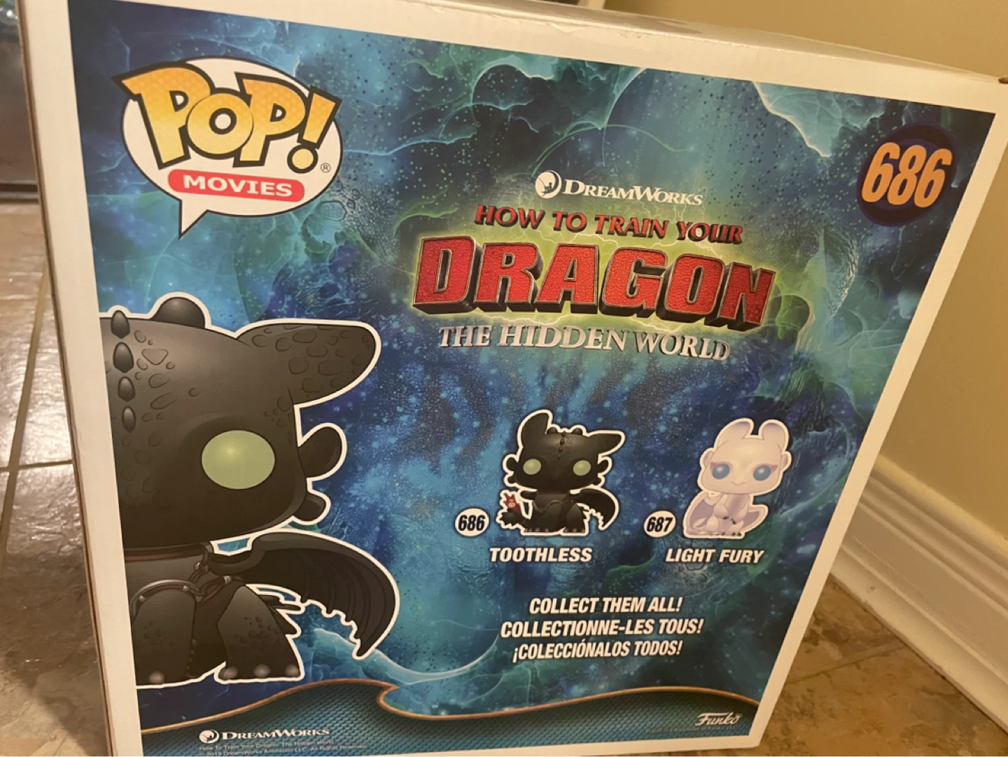 Funko Pop! Movies How to Train Your Dragon Toothless 686