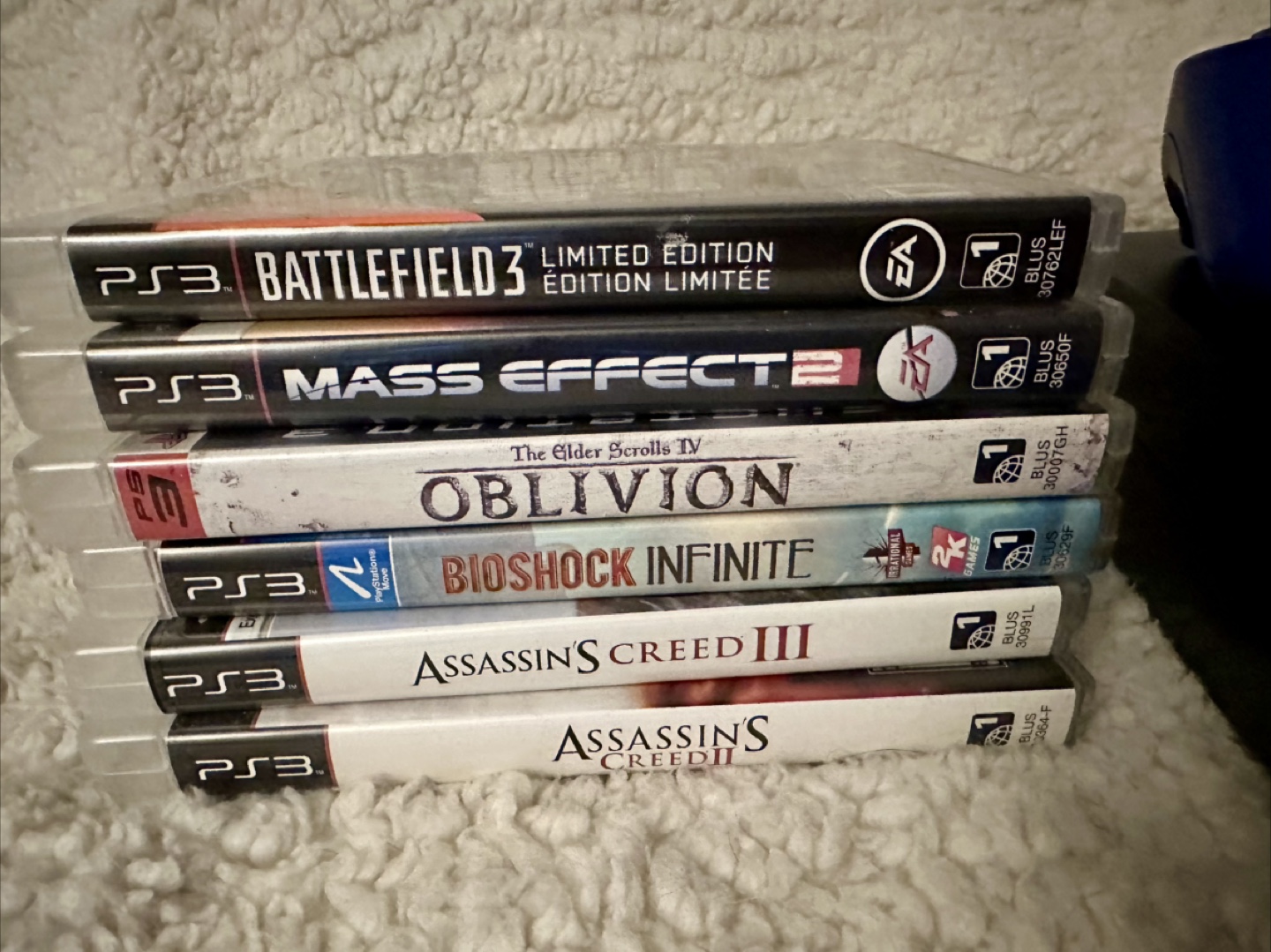 PS3 Slim 120GB Console w/ 6 Games - photo 2