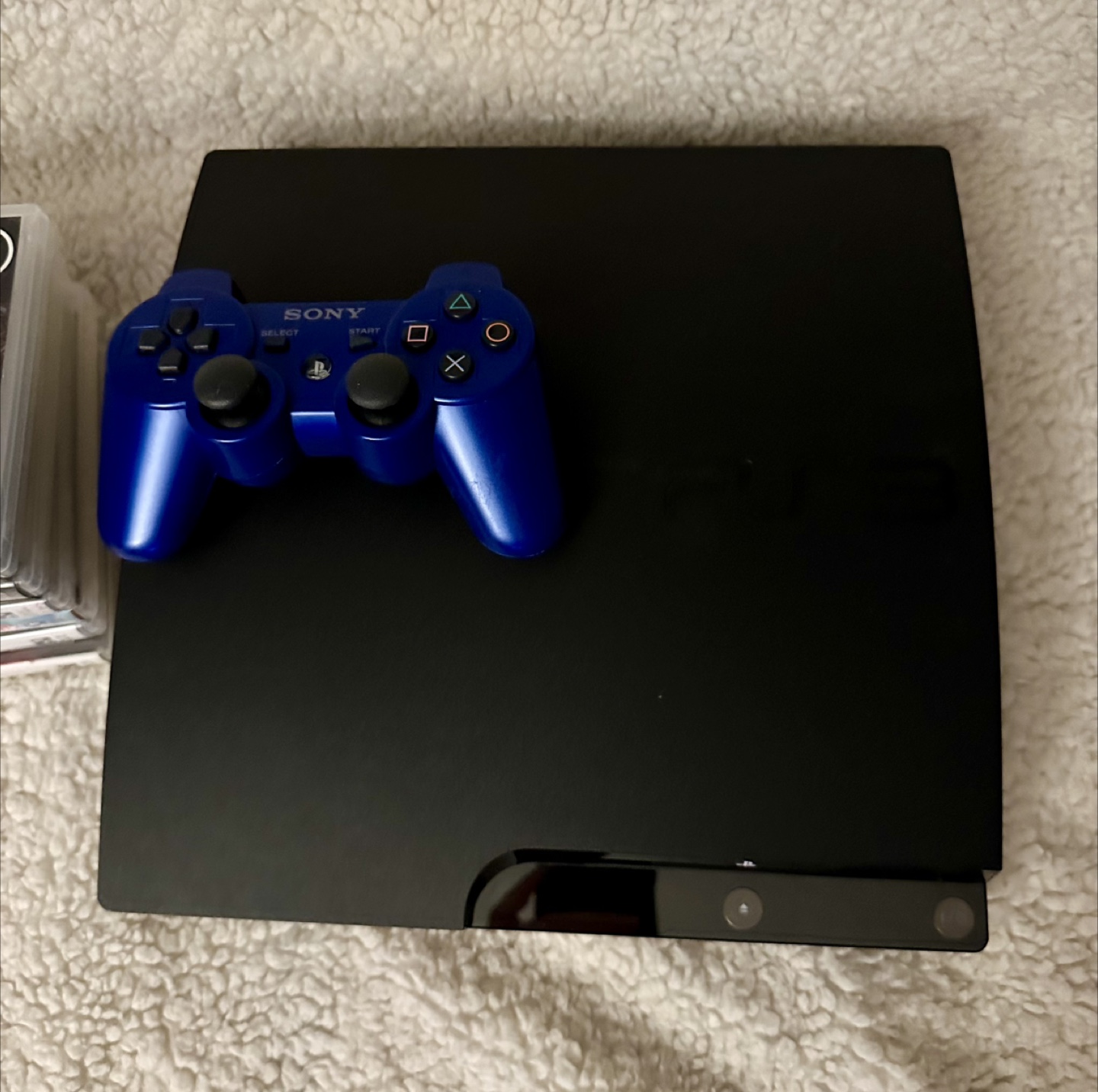 PS3 Slim 120GB Console w/ 6 Games - photo 3