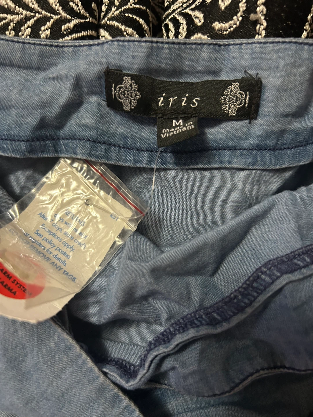 Iris Denim Wrap Skirt - Size M - photo 2