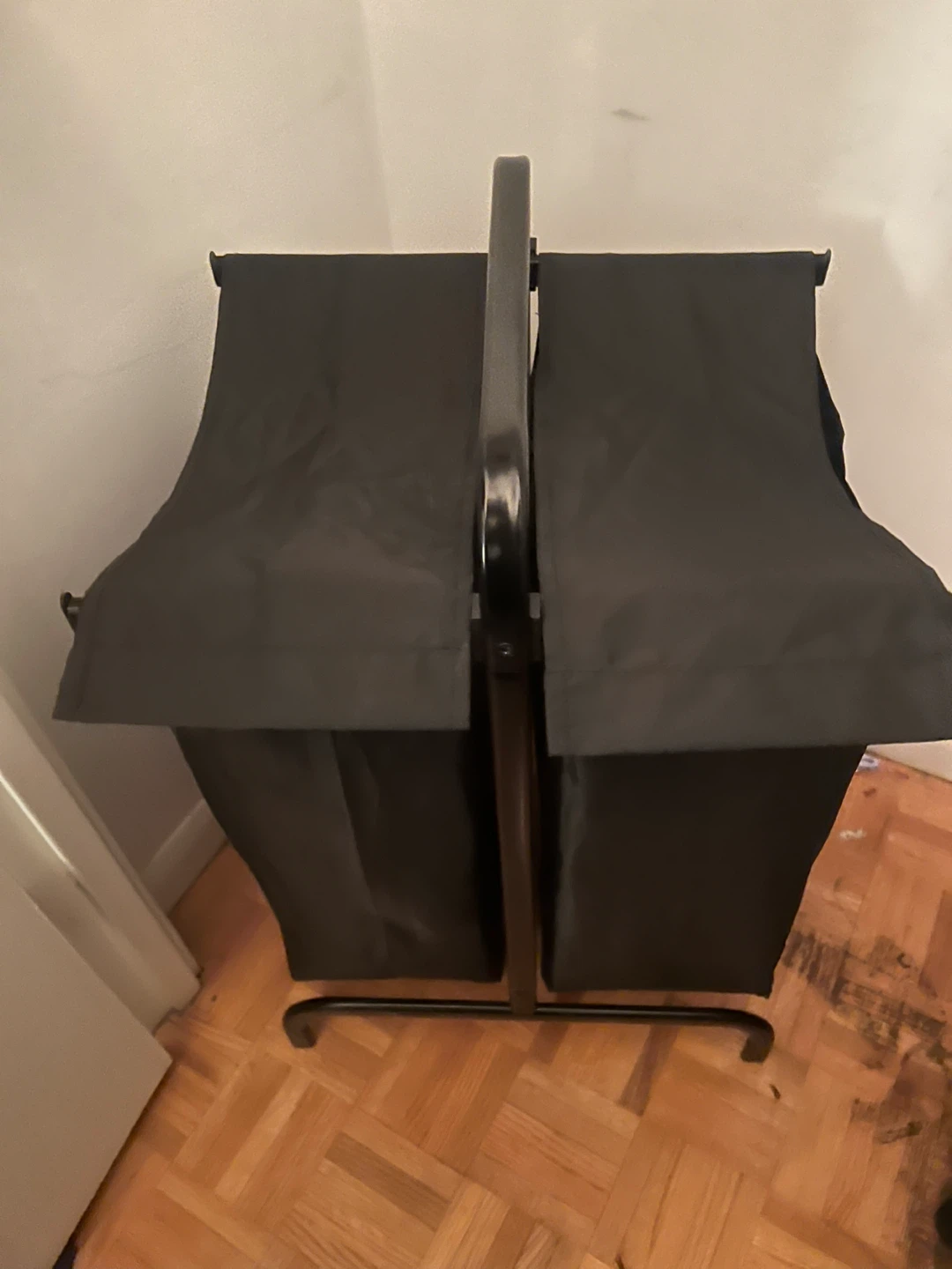 Two compartment laundry hamper - photo 2