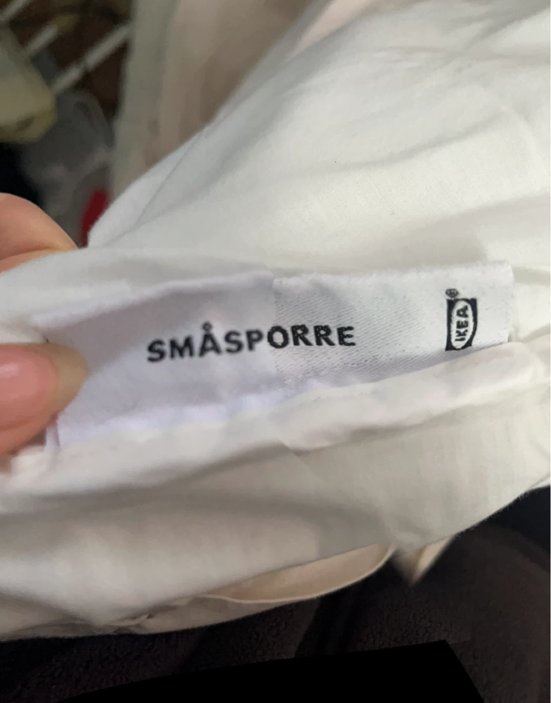 IKEA SMÅSPORRE Duvet Cover (double/queen)