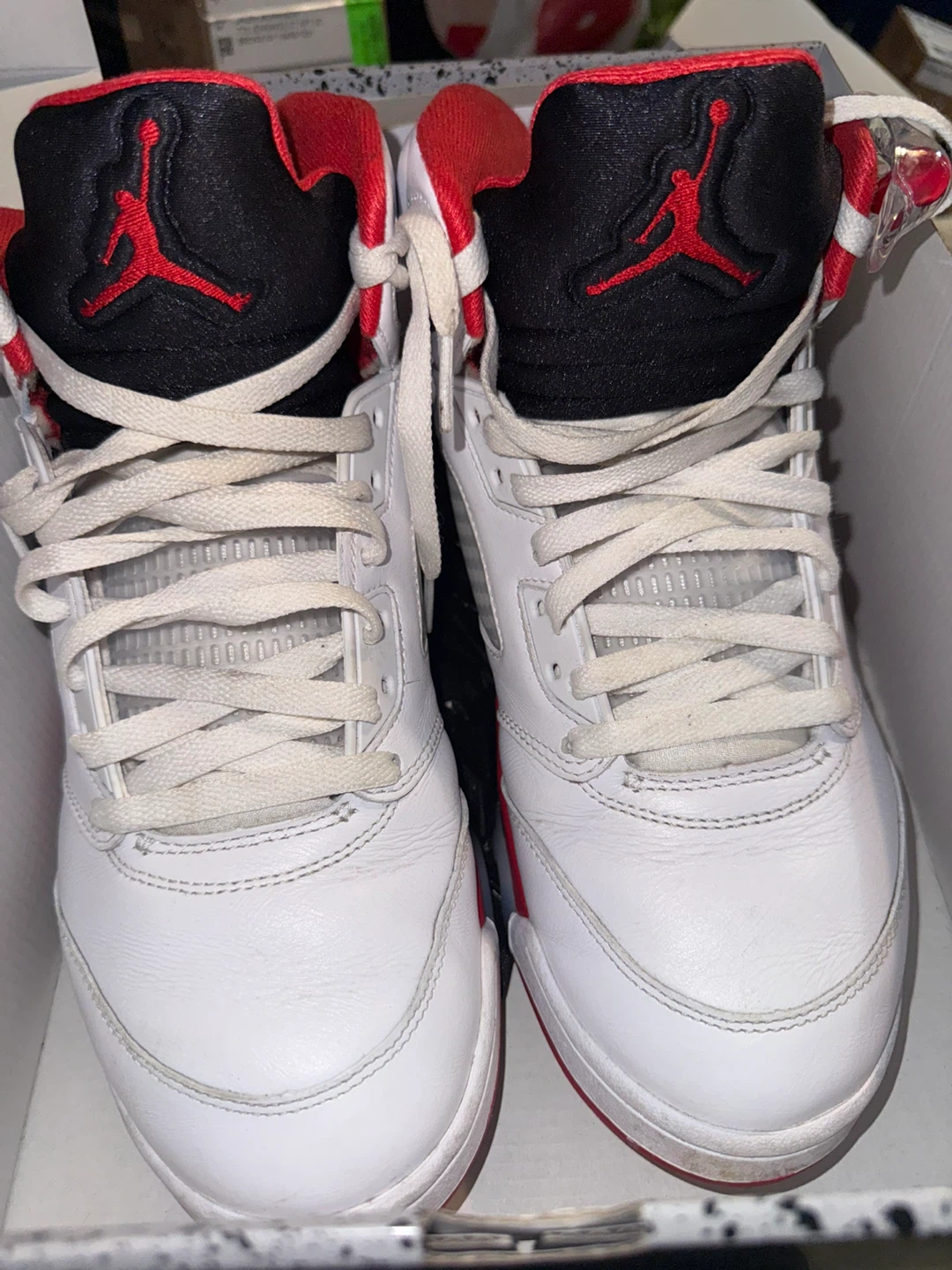 Jordan 5 Fire Red Size 10.5 Og all - photo 5