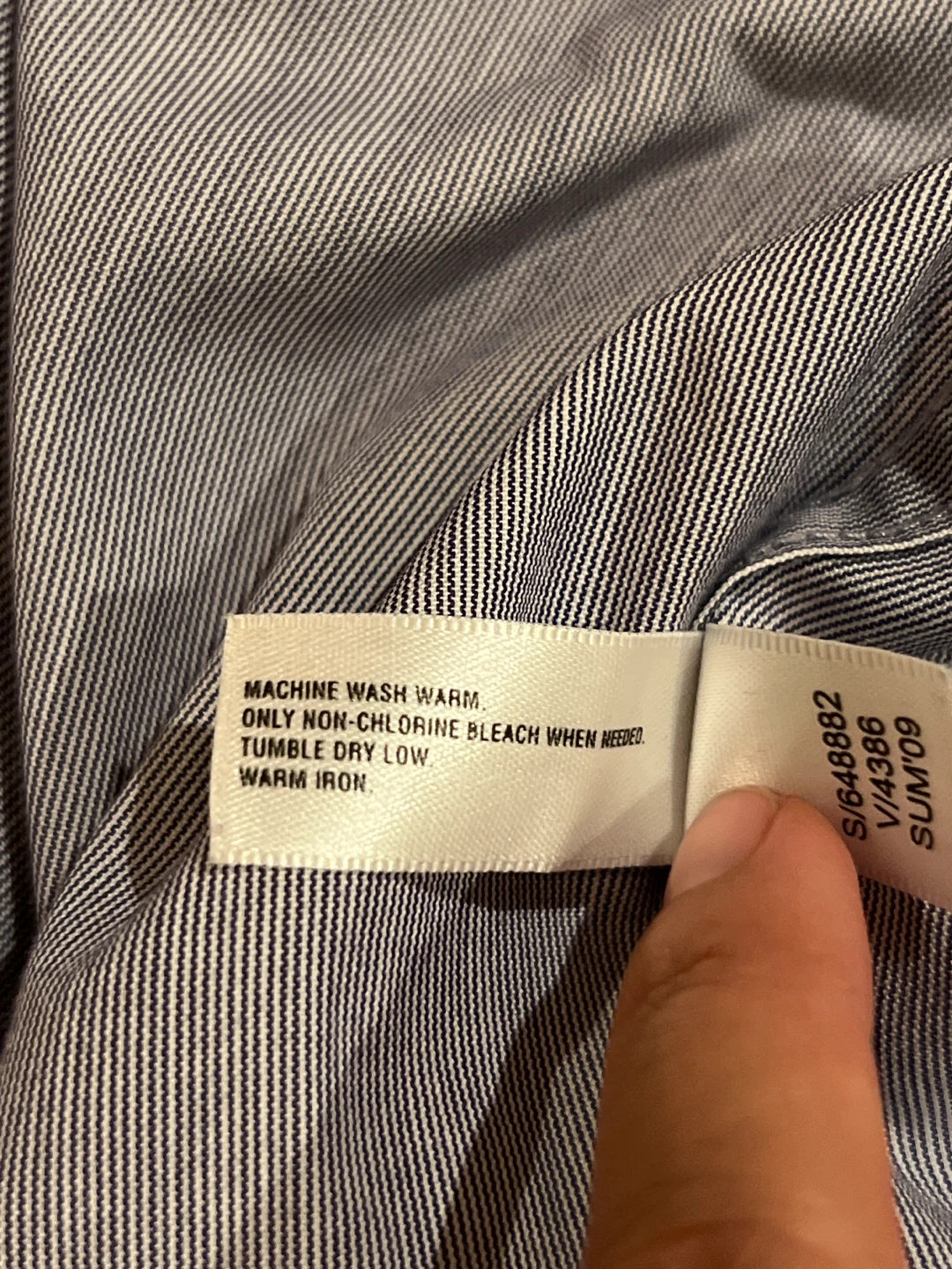 Gap Men's Striped Button-Down Shirt XL - photo 5