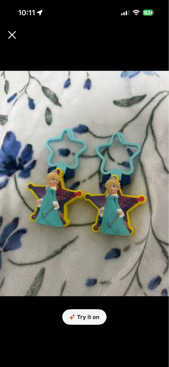 Disney Princess Rosalina Star Charms - Set of 2