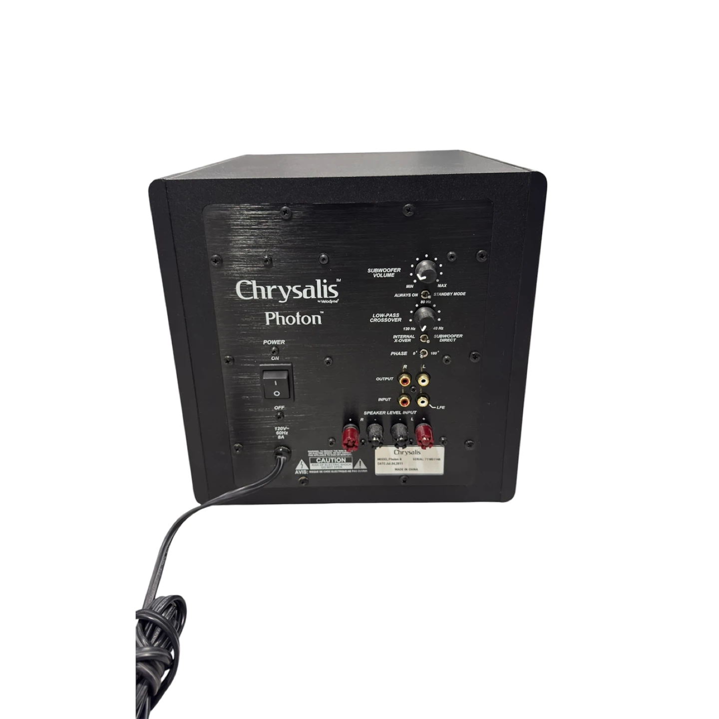 Chrysalis Photon 8 Subwoofer - photo 3
