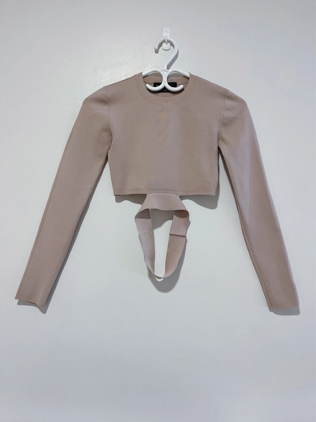 Aritzia TEN Cropped Stretchy Top - Size 2XS
