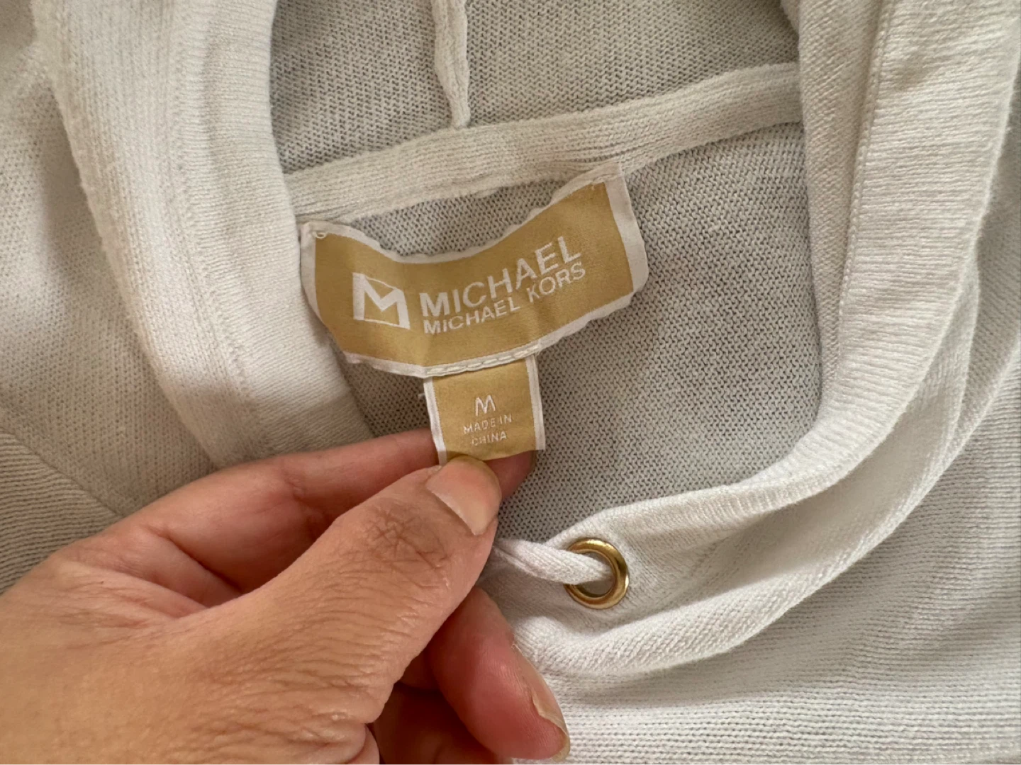 Size M - MICHAEL Michael Kors White light  Hoodie - photo 5