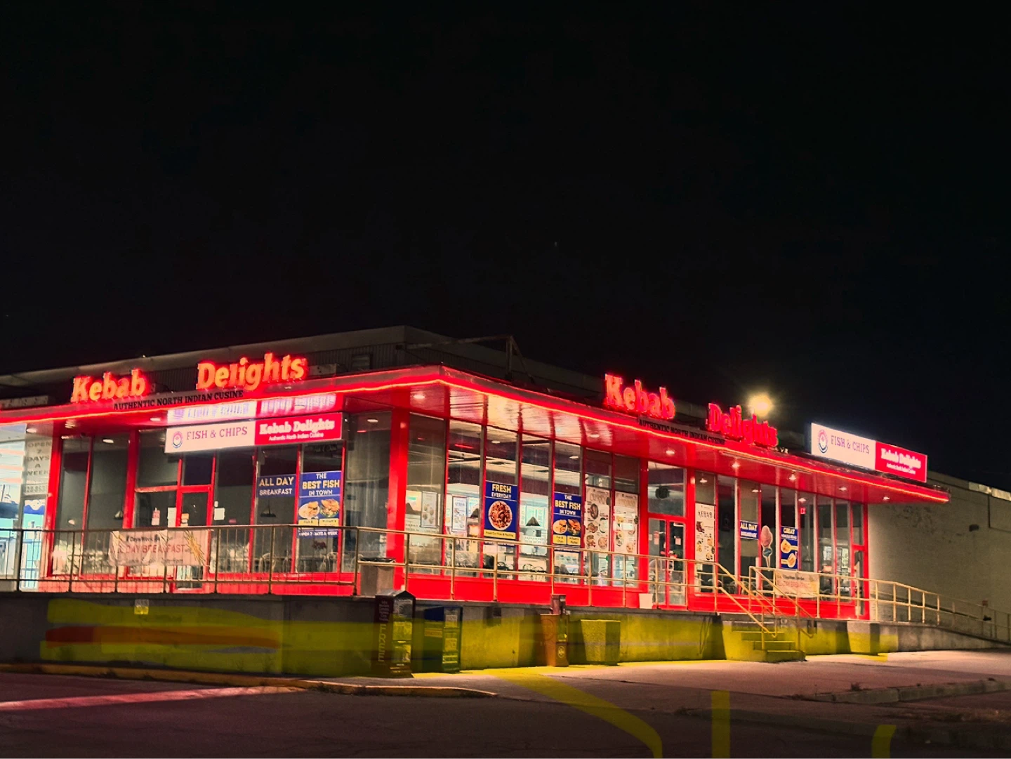 Fish and chips restaurant on sale