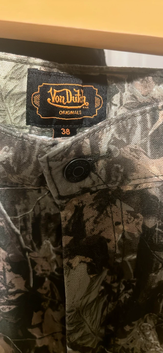Von Dutch Camo Pants Size 38